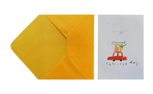 Today is Carefree Day Greeting Card