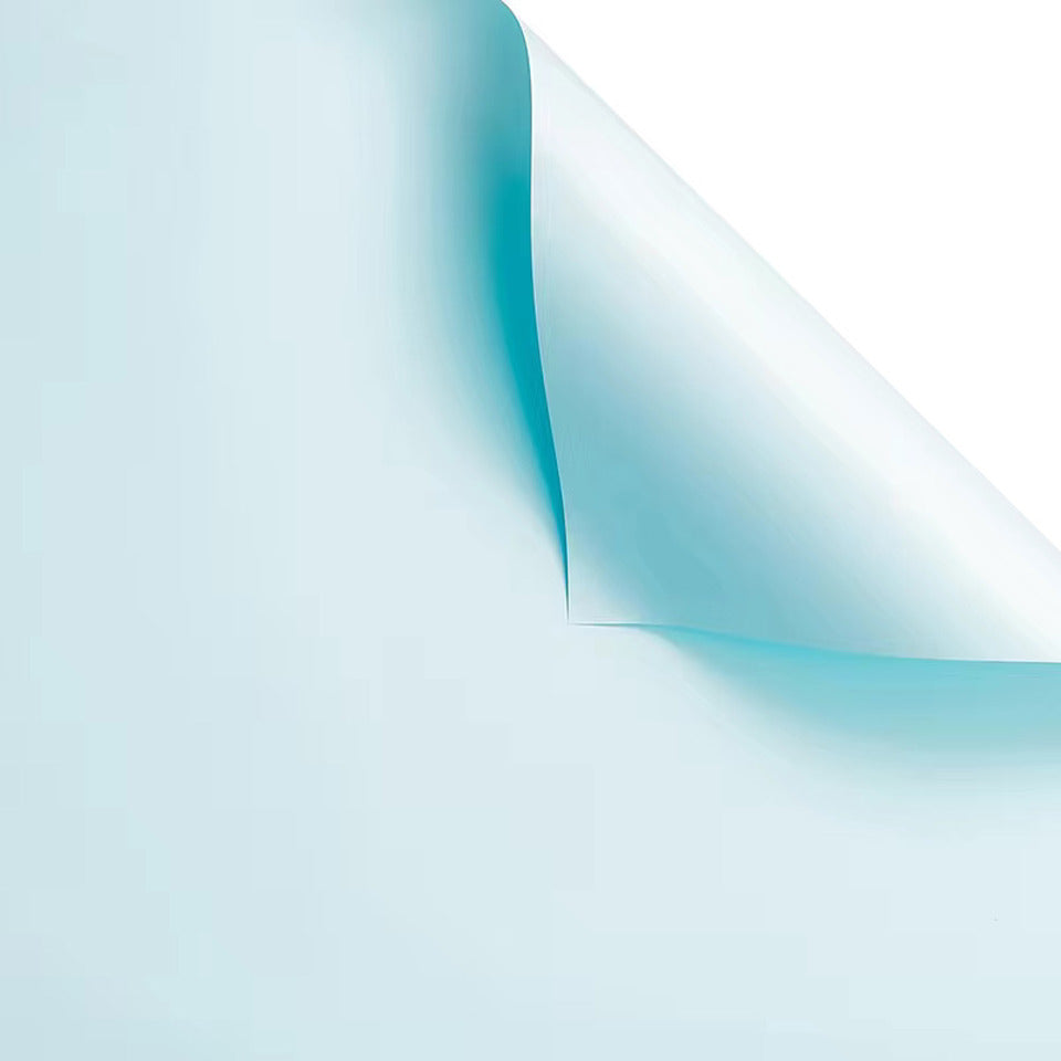 Plain Cyan  Wrapping Paper