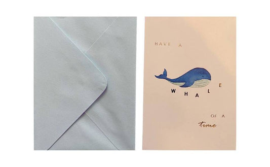 Have a whale of a time Greeting Card