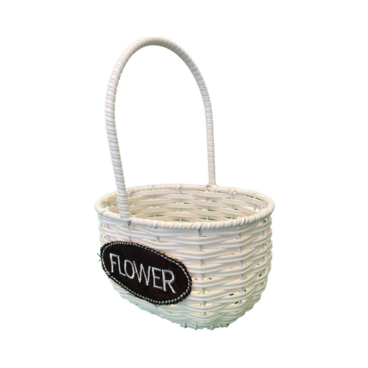 SnowGrove Basket  White