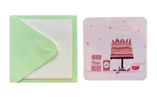 For You Cake Greeting Card