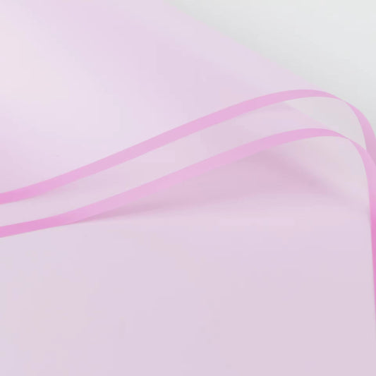 Transparent Pink Edge