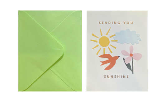 Sending you sunshine Greeting Card