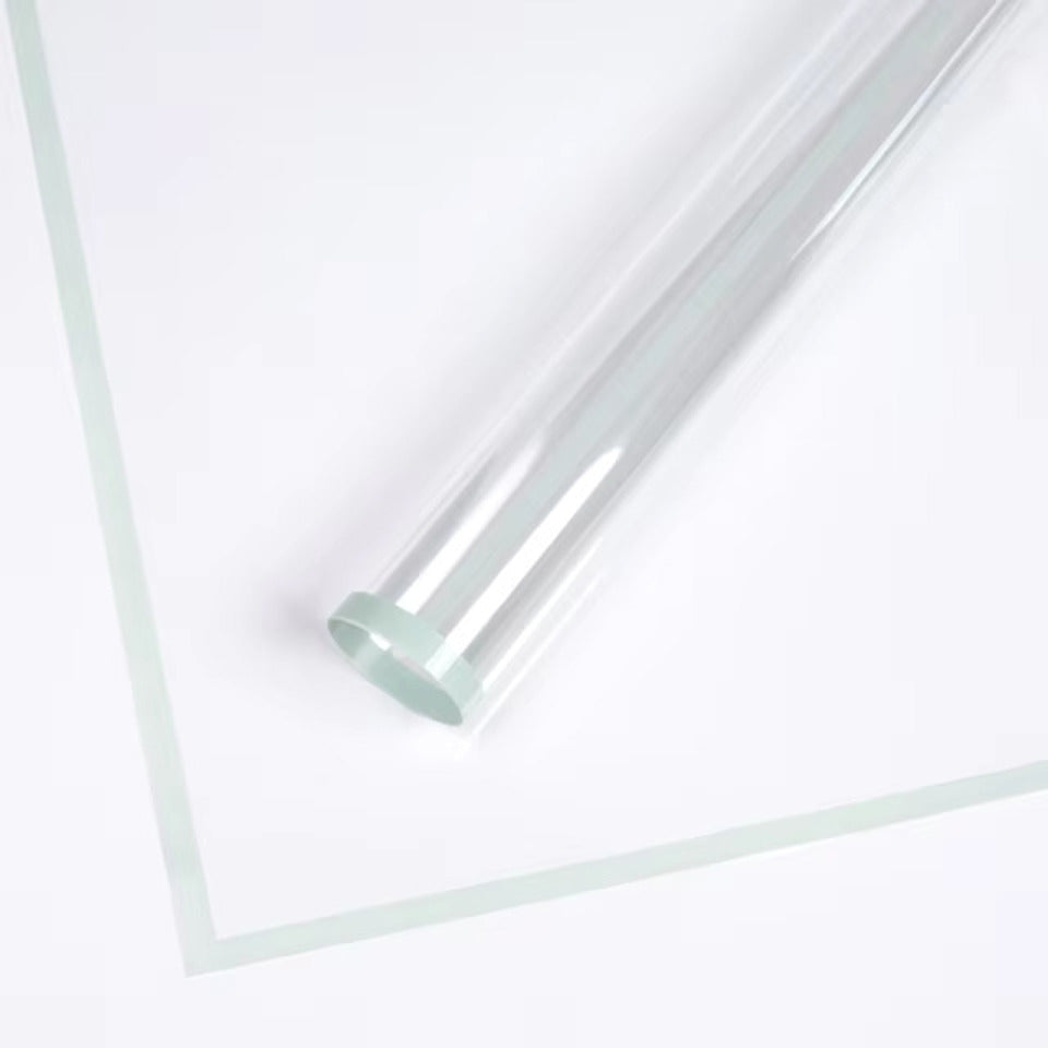 Wrapping Paper Clear With Pastel Green edge