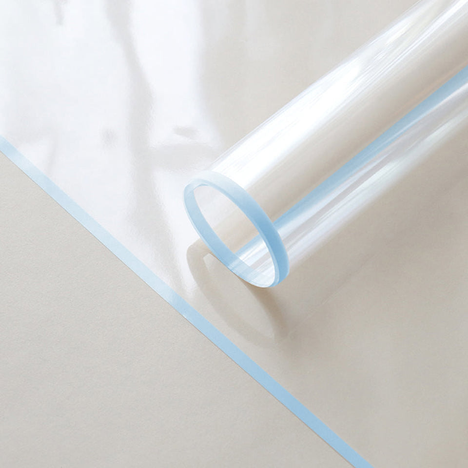 Wrapping Paper Clear With light blue edge