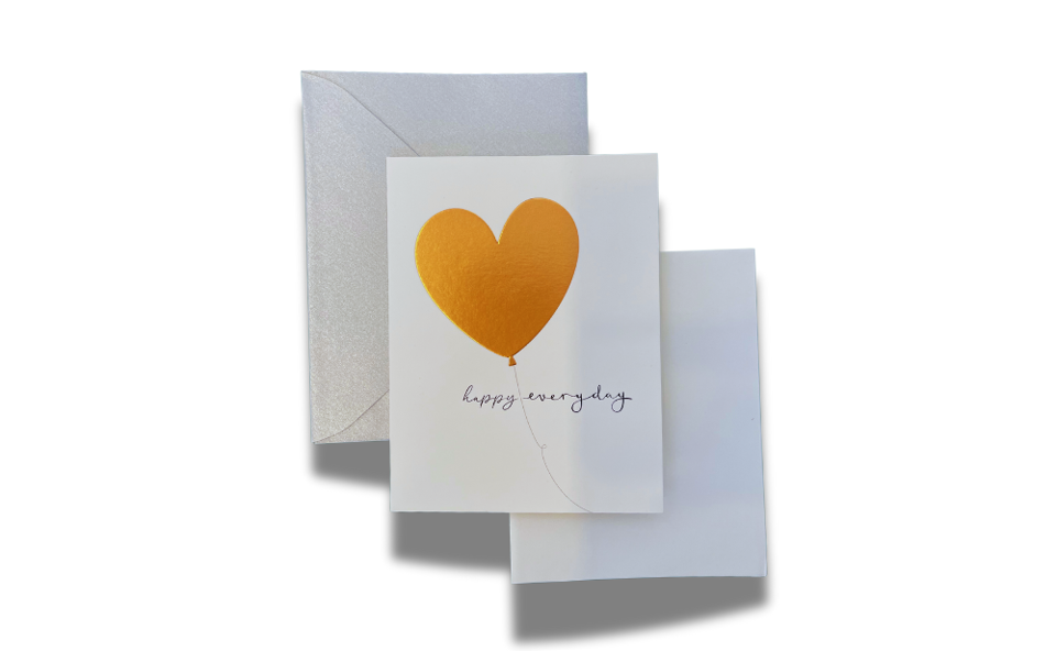 Happy Everyday  Heart Greeting Card